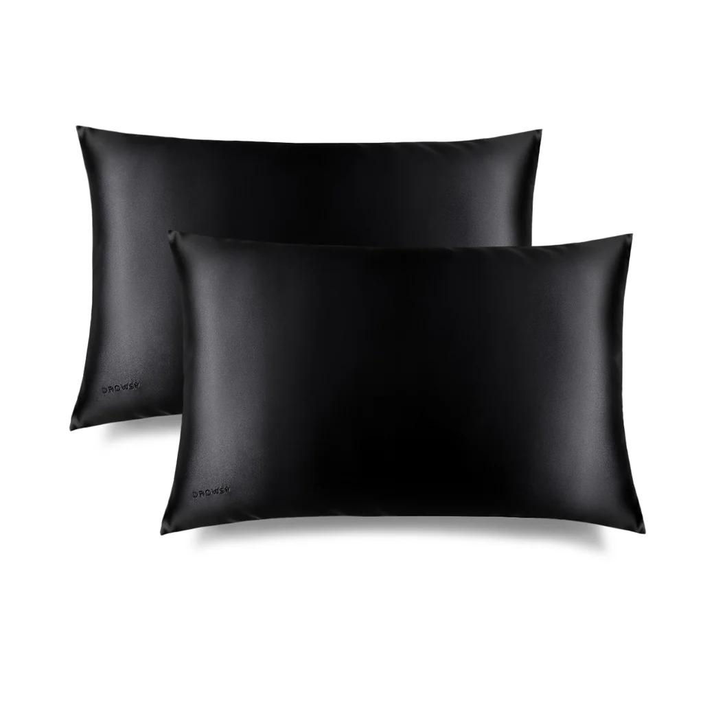 Black Jade Silk Pillowcase - Image 6