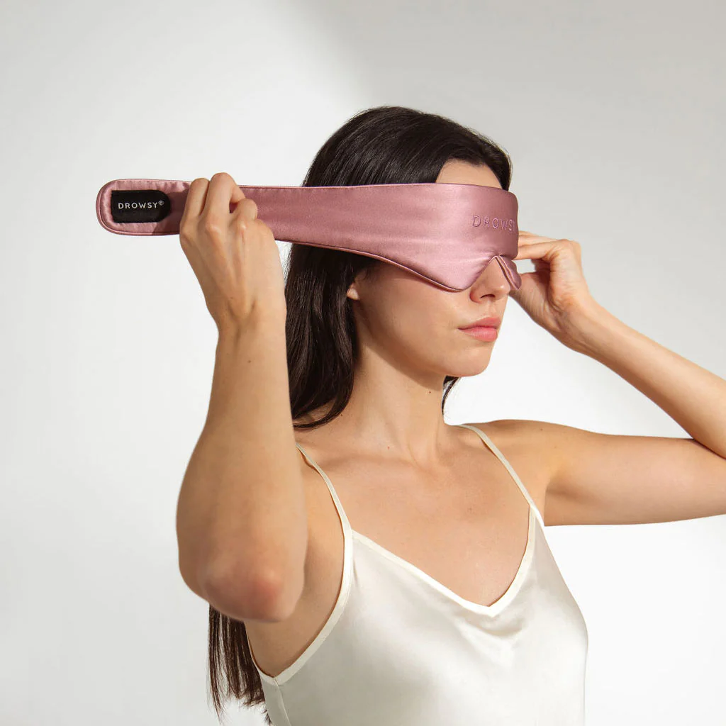 Damask Rose Featherweight Silk Sleep Mask - Image 3