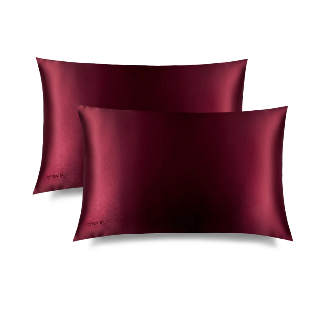 La Vie En Rouge Silk Pillowcase - Image 5