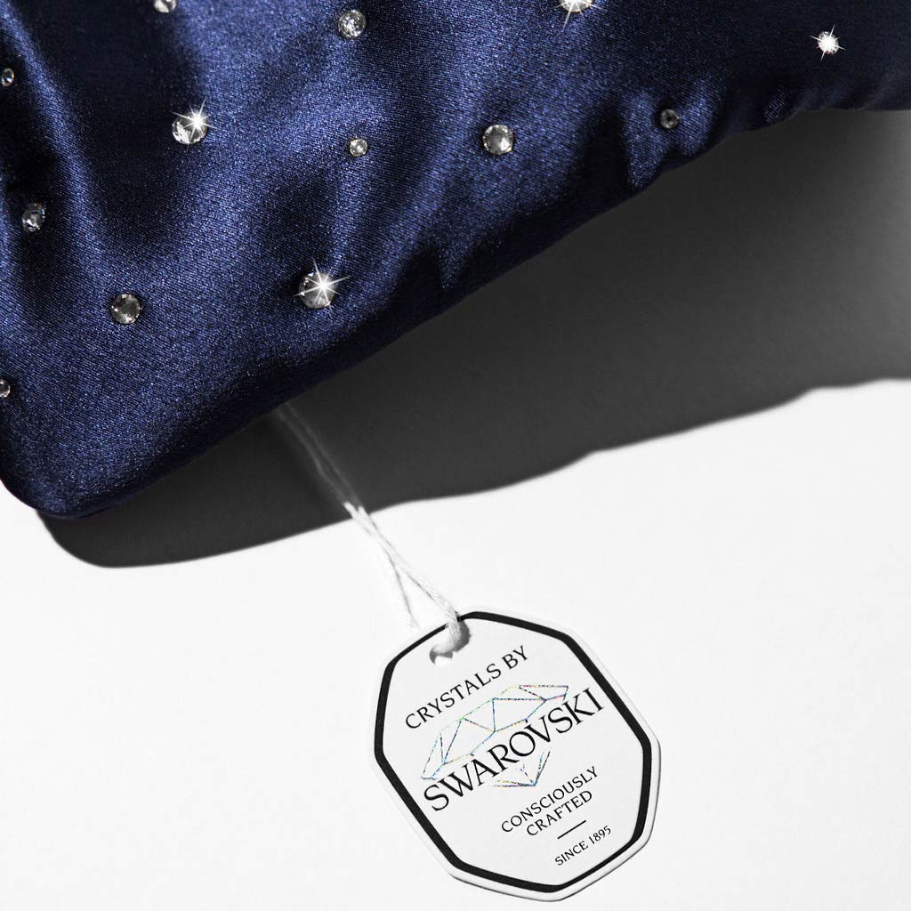Silk Sleep Mask Crystals by Swarovski® - Image 5