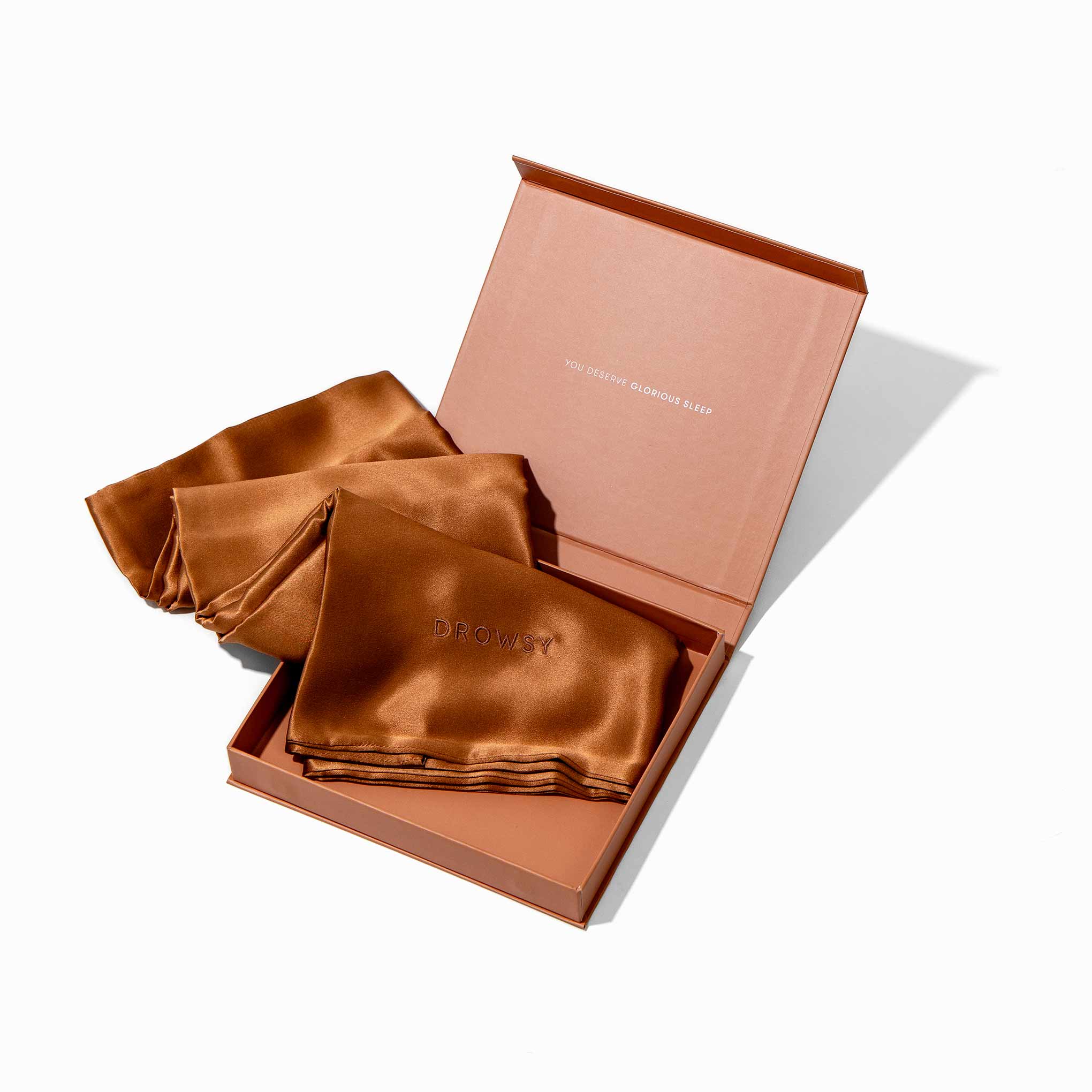 Pumpkin Spice Silk Pillowcase - Image 6