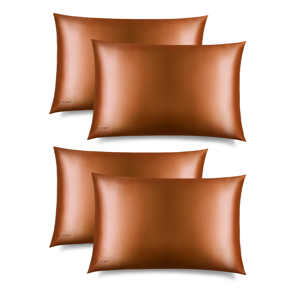 Pumpkin Spice Silk Pillowcase - Image 8